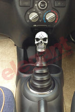 Load image into Gallery viewer, Skull Gear Knob Silver | Car Gear Lever Knobs | Steering Knob Online | Best Steering Wheel Knob | Steering Knob for Car.
