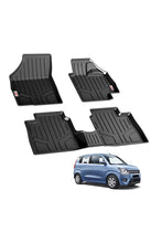 Load image into Gallery viewer, GFX Life Long Maruti Suzuki Wagon-R Car Floor Mats - Black
