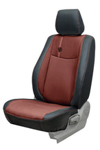 Load image into Gallery viewer, Venti 1 Duo Perforated Art Leather Car Seat Cover For Brown Skoda Rapid
