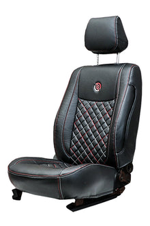 Venti 3 Perforated Art Leather Car Seat Cover For Maruti Ciaz Intirior Matching
